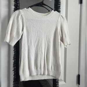 Rachel Zoe Ivory Knit Top
